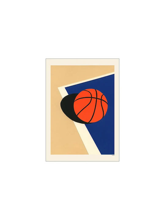 Poster 70x100 Pstr Studio Rosi Feist Basketball Poster & Frame