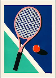Poster 70x100 Pstr Studio Rosi Feist Tennis Club Poster & Frame