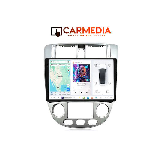 Carmedia Cmdu81036-5 Pro Plus Tablet 10.36" OEM Chevrolet Lacetti Excelle Argintiu