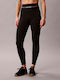 Training Women's Cropped Leggings High Waist Black