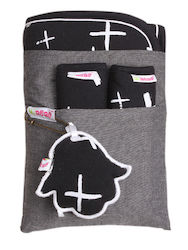 24home.gr Beidseitige Kinderwagenabdeckung 34x75cm