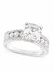 Breeze Women's Ring with Zircon in Silver
