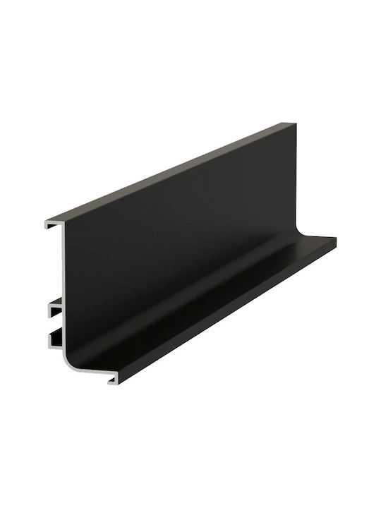 Gola-Profil Für Möbel Aus Metall Schwarz Matt 03-45-2516