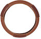 Steering Wheel Cover Leather J-450b S M Brown Medium