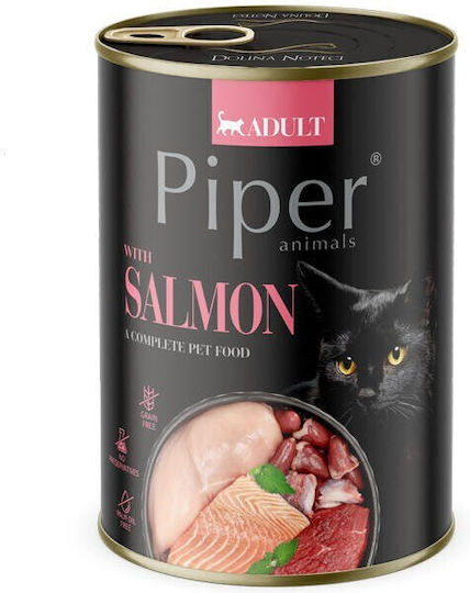 Dolina Noteci Hrana Pentru Pisici În Conservă Cu Somon 20x400gr