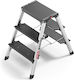 Hailo Aluminium-Leiter mit 2x3 Stufen
