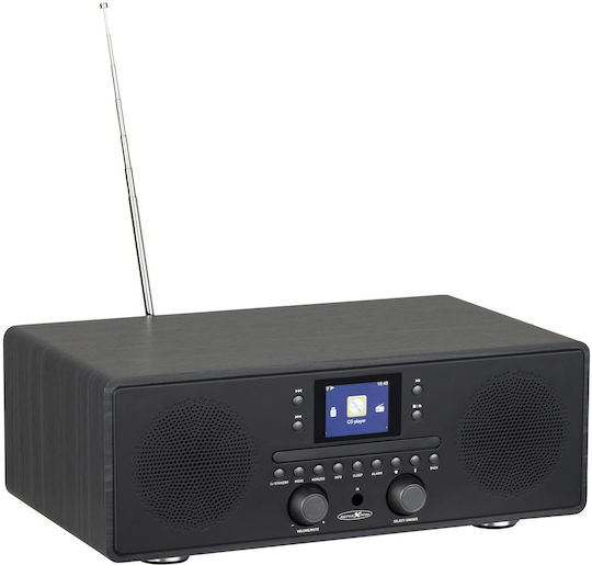 Reflexion HRA23INT Επιτραπέζιο Ραδιόφωνο Ρεύματος DAB+ με Bluetooth Μαύρο