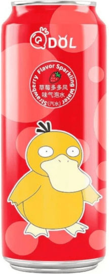 Qdol Pokémon Erdbeer Geschmack Erfrischungsgetränk Psyduck 500ml