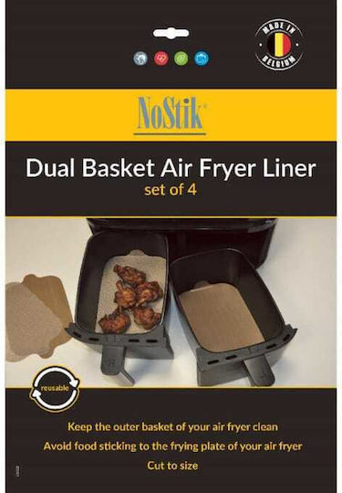 Nostik Незалепващи хартии за Air Fryer 4 бр