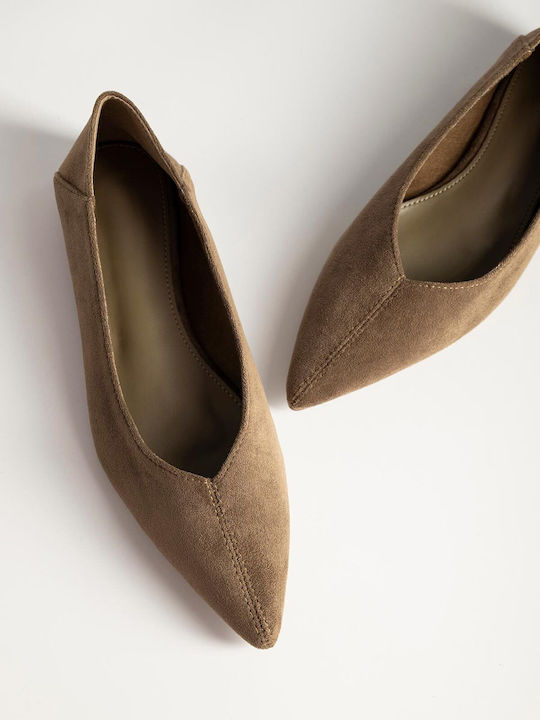 Bozikis Super Mode Wildleder Damen Ballerinas S...