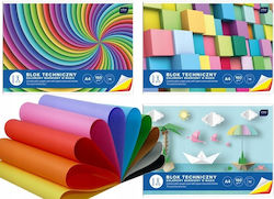 School Technical Pad A4 10 Colored Sheets