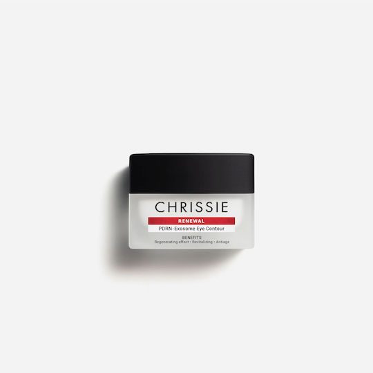 Chrissie Renewal PDRN Exosome Eye Contour Околоочен Крем за Възстановяване, Хидратация, Тъмни Кръгове и Стягане 20ml