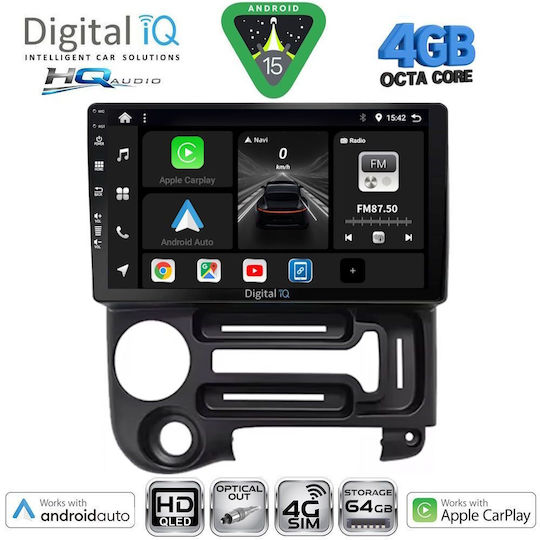 Digital IQ BXK 19219_CPAA 9 инчов мултимедиен таблет Hyundai Atos модел 1996-2013