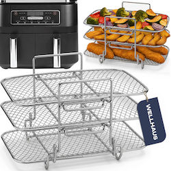 Wellhaus Raft cu 3 niveluri pentru Air Fryer