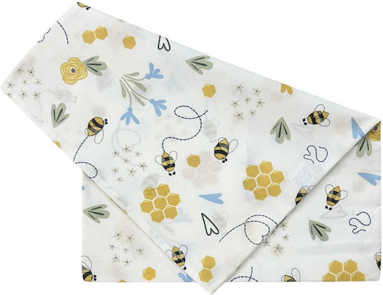 Bunny Bebe Детски Калъф За Възглавница Bees 45x33см