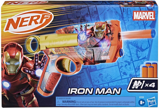 Jucării Nerf Lansator Marvel Iron Man Pentru 8+ Ani