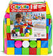 Hashtag Toys Cuburi de construit educative City Life pentru 3+ Ani 60 buc HTB1214