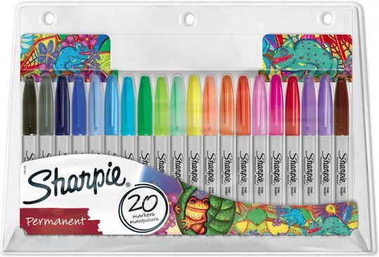 Sharpie Blister Zeichenstifte Zeichnung Fein Set 20 Farben