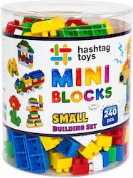 Hashtag Toys Εκπαιδευτικά Mini Blocks Constructor Set 10 για 3+ Ετών 240τμχ
