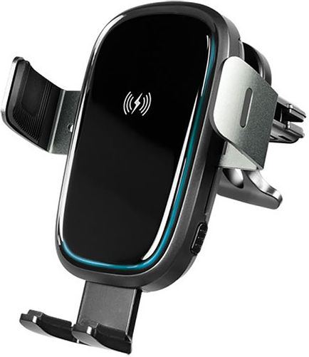 Logilink Wireless Car Charging Mount Gravity Trigger 15w Black Pa0277
