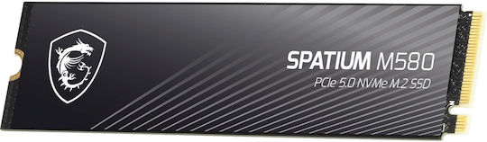 MSI Spatium M580 SSD 4TB M.2 with PCI Express 5.0 Connection S78-440R210-P83
