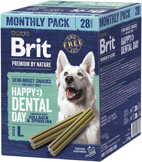 Brit Treats for Dogs Against Tartar & Plaque 1000gr 28 Pieces