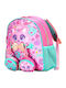 Pink Cat Vest School Set Pink 24 x 9.5 x 25cm