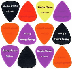 Harley Benton Nylon Player Pick Set 0.81 Mm Gitarre Picks
