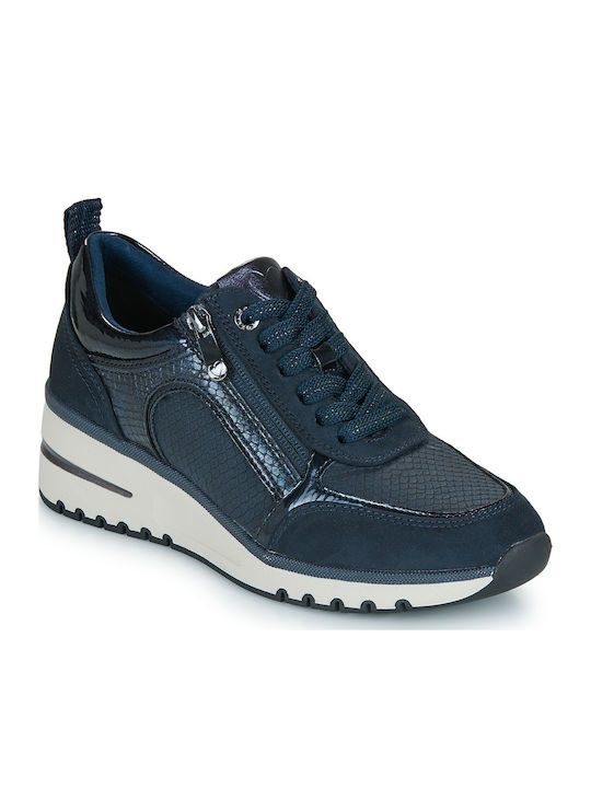 Marco Tozzi Γυναικεία Sneakers Navy Μπλε
