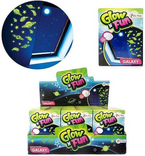 Galaxy Autocolant Decorativ Pentru Perete Pentru Copii Fluorescent 9x12cm