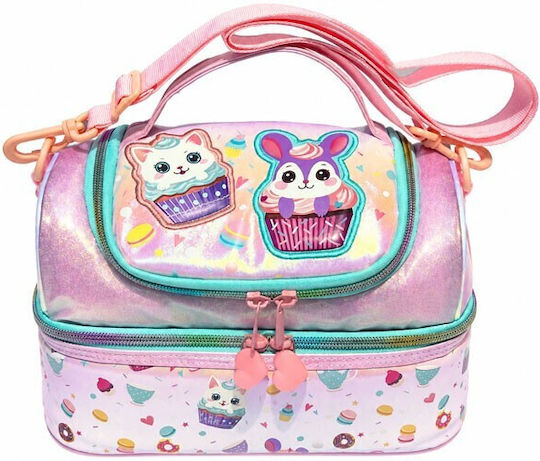 Sweets Vest Σχολικό Ισοθερμικό Τσαντάκι Φαγητού Χειρός 17x17.5x26.5cm