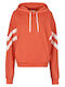 Surf Revival Sweatshirt mit Kapuze Rot