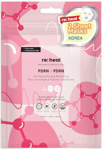 Re:heal – 2 Sheet Маска за Лице 2 бр x 35 мл