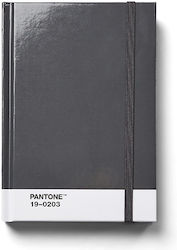 Pantone Τετράδιο Ριγέ Dotted S Γκρι