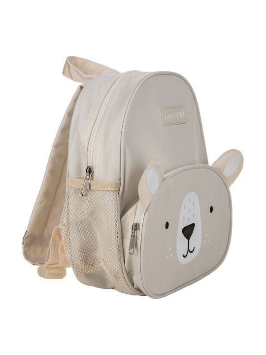 FreeOn Kinder Taschen Rucksack Beige 31x23cm