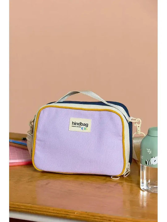 Hindbag Kinder Tasche Flieder 21x7x15cm