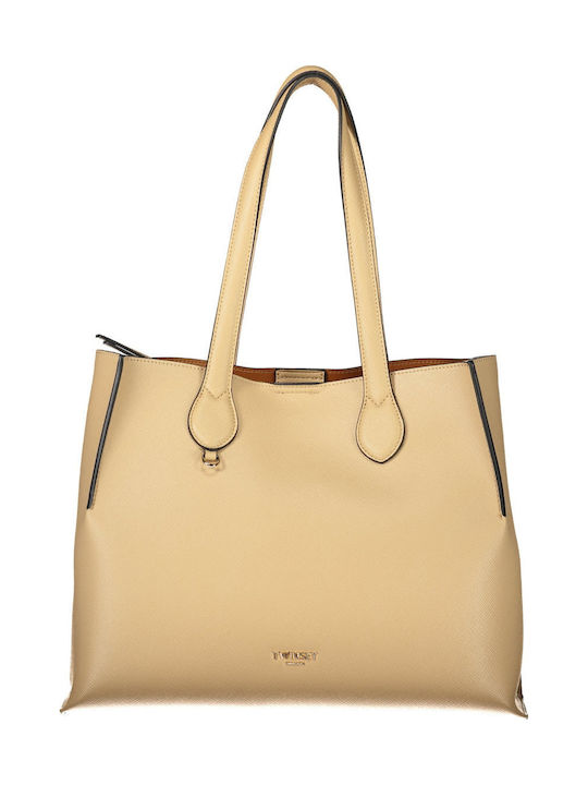 Twinset Damen-Tote-Tasche Beige