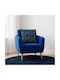 Sofa-Kissen Blau 45x45cm