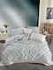 Mc Decor Lorent Super-Double Bed Sheets Set 240x260cm Lorent (4 Pieces)
