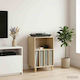 vidaXL Sonoma Hi-Fi Furniture Brown 39.5x47x74.5cm