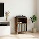 vidaXL Мебел Hi-Fi Кафяв 39.5x47x74.5cm