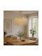 Adjustable Gold Ceiling Light with Crystals for G9 Socket