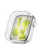 Electroplated Plastic Case with Tempered Glass in Transparent Colour for Huawei Watch Fit 5