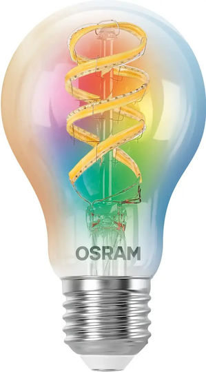 Osram Λάμπα LED 4.8W για Ντουί E27 και Σχήμα A60 RGBW
