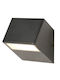 Aca Wall-Mounted Linear LED Light IP65 12W with Warm White Light 5x8.8cm