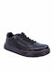 Men's Sneakers Preto / Pull Up Conhaque