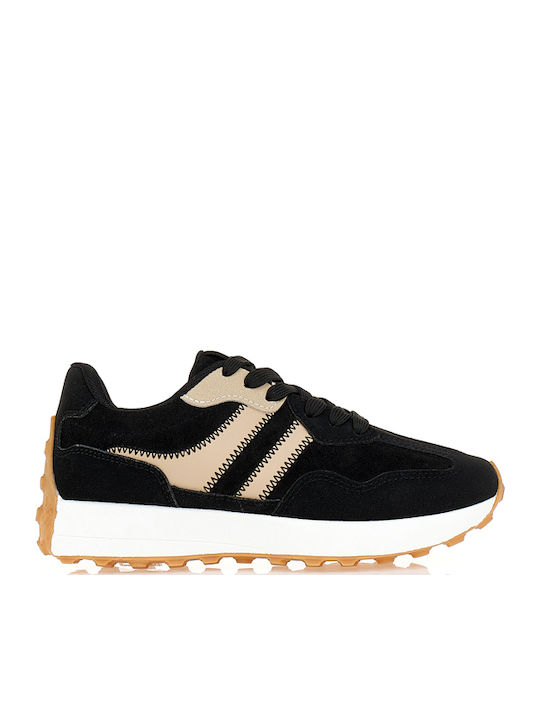 Tsoukalas Γυναικεία Sneakers Μαύρα