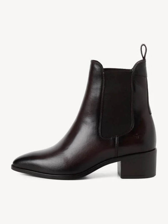 Tamaris Leder Damen Stiefeletten mit Mittelhohe...