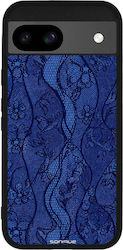 Sonique Diva Series Google Pixel 8a 5g Blue Lace Case