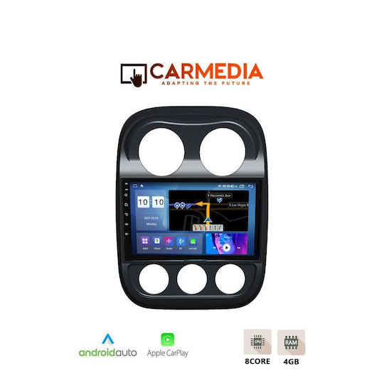 Carmedia Cm410a Таблет 10'' OEM Jeep Compass 2009-2015 Patriot 2007-2016